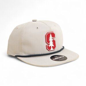 Stanford Cardinal 3D Classic Rope Hat- Grey/ Charcoal